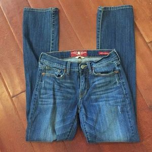 Lucky Brand jeans. Size 2 or 26 Sofia Straight